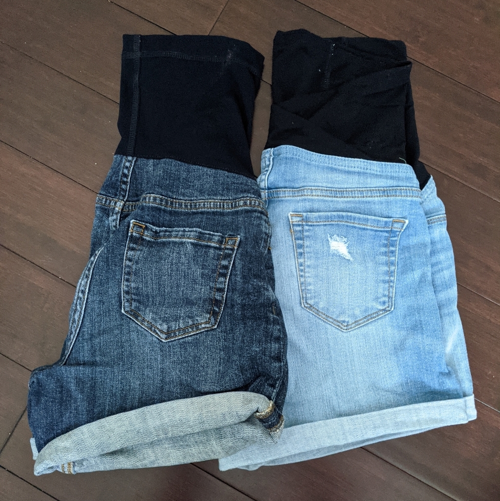 Maternity Jean Shorts